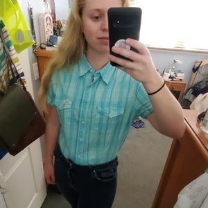 Button up western style shirt